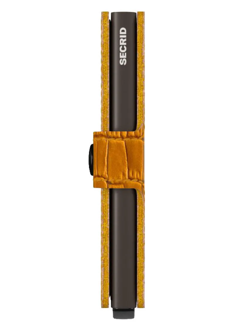 Secrid Wallets-Miniwallet Cleo Ochre Brown