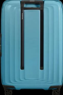 Samsonite Spinner (4 Wheel) | Hardside Luggage-NUON Spinner Expandable (4 wheels) 69cm - Metallic Ocean Blue
