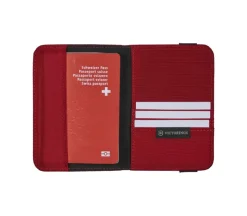 Victorinox Passport Holders-Passport Holder with RFID Protection - Red