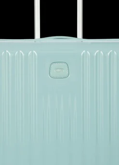 Brics Hardside Luggage-Positano Extra Large Monochrome Trolley 82cm - Light Blue
