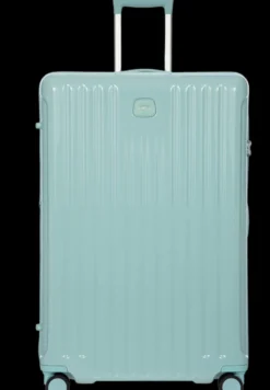 Brics Hardside Luggage-Positano Extra Large Monochrome Trolley 82cm - Light Blue