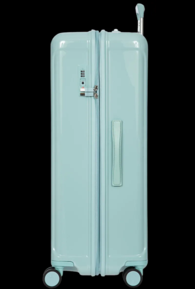 Brics Hardside Luggage-Positano Extra Large Monochrome Trolley 82cm - Light Blue