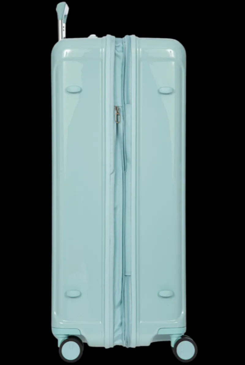 Brics Hardside Luggage-Positano Extra Large Monochrome Trolley 82cm - Light Blue