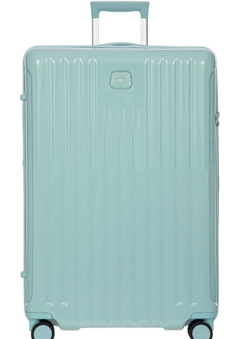 Brics Hardside Luggage-Positano Large Monochrome Trolley - Light Blue