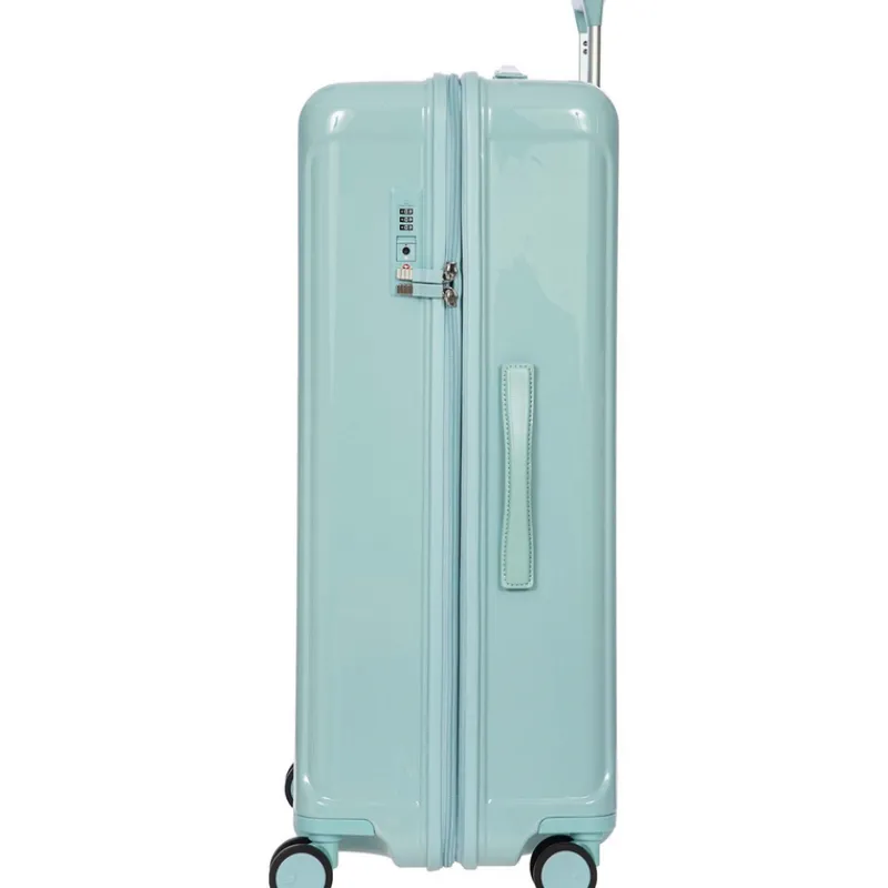 Brics Hardside Luggage-Positano Large Monochrome Trolley - Light Blue
