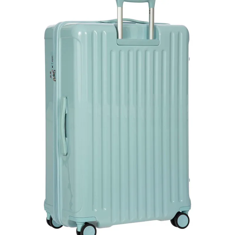 Brics Hardside Luggage-Positano Large Monochrome Trolley - Light Blue