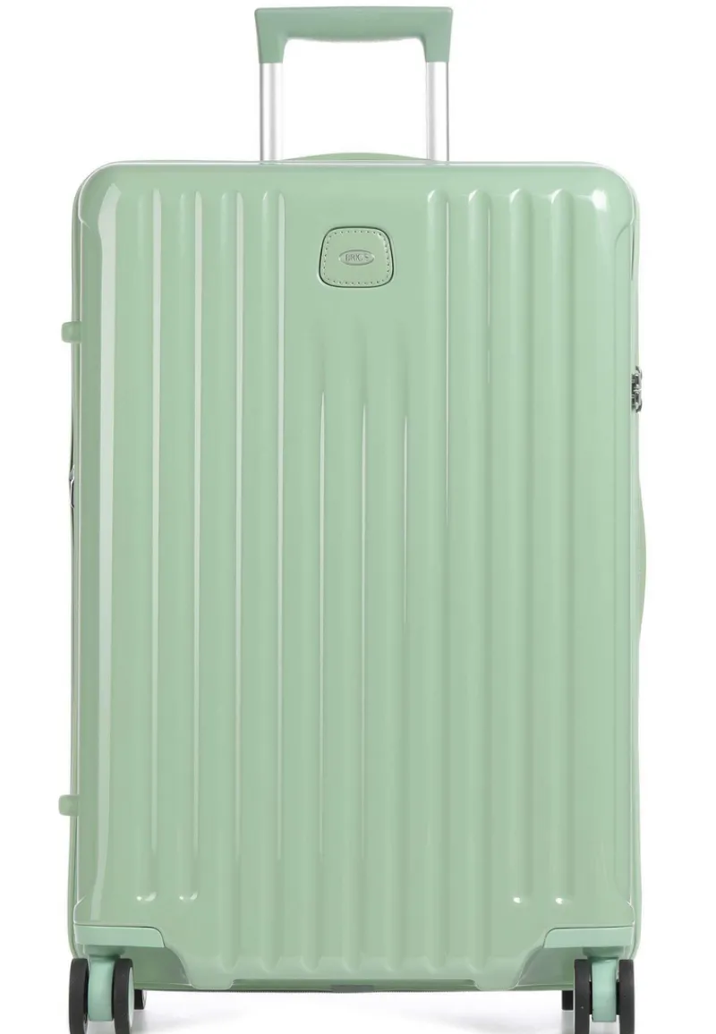 Brics Spinner (4 Wheel)-Positano Medium Monochrome trolley - Sage Green