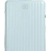 Brics Spinner (4 Wheel)-Positano Medium Monochrome trolley - Light Blue