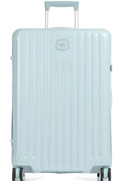 Brics Spinner (4 Wheel)-Positano Medium Monochrome trolley - Light Blue