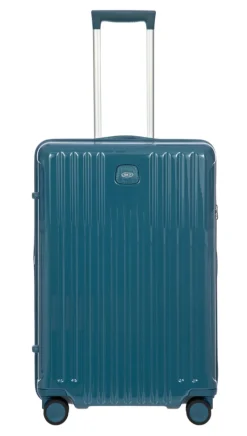 Brics Hardside Luggage-Positano Medium Monochrome Trolley 69cm - Sea Green