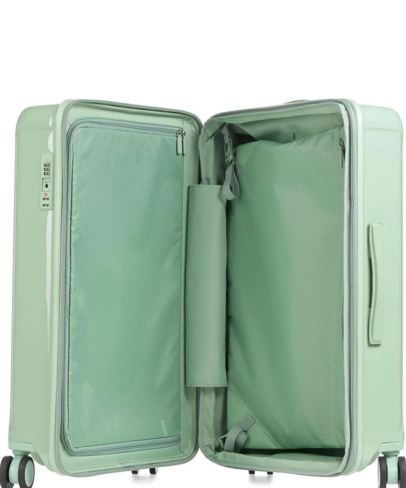 Brics Spinner (4 Wheel)-Positano Medium Monochrome trolley - Sage Green