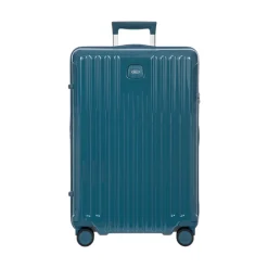 Brics Hardside Luggage-Positano Medium Monochrome Trolley 69cm - Sea Green