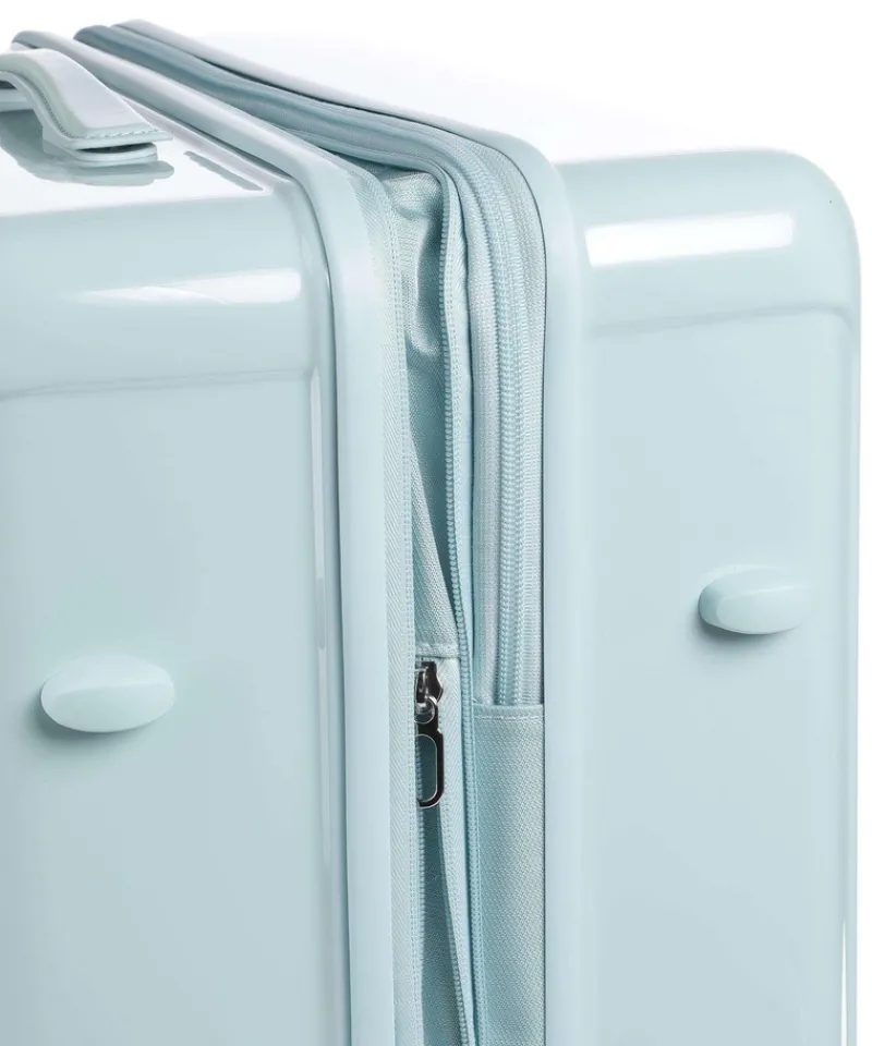 Brics Spinner (4 Wheel)-Positano Medium Monochrome trolley - Light Blue