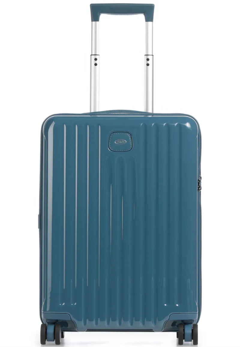 Brics Spinner (4 Wheel) | Cabin Luggage-Positano Monochrome Carry-On trolley - Sea Green