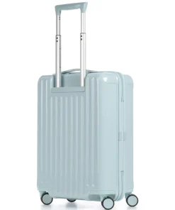 Brics Spinner (4 Wheel) | Cabin Luggage-Positano Monochrome Carry-On trolley - Light Blue