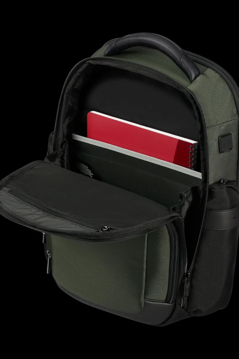 Samsonite Backpacks-PRO-DLX 6 Backpack 15.6" - Green