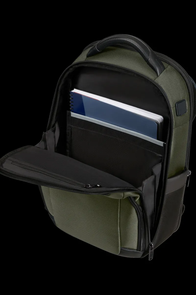 Samsonite Backpacks-PRO-DLX 6 Backpack 14.1" - Green