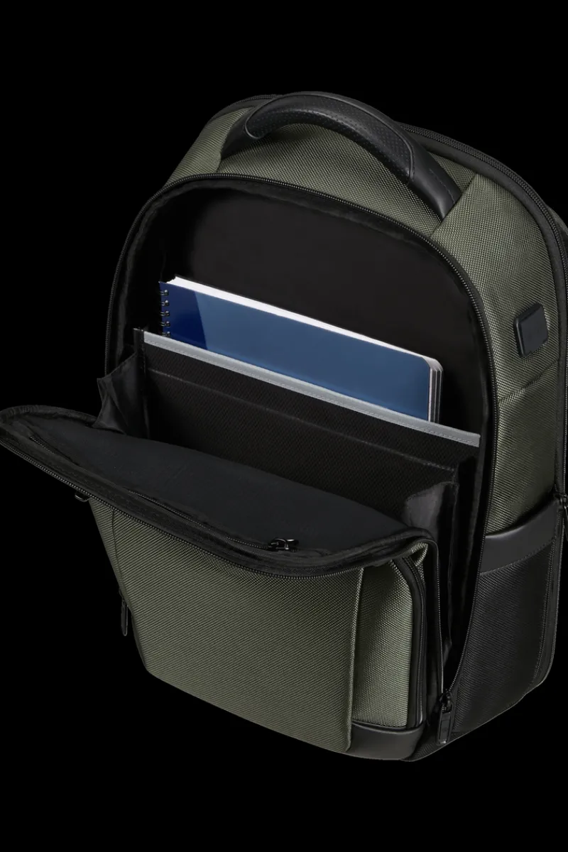 Samsonite Backpacks-PRO-DLX 6 Backpack 15.6" wide - Green