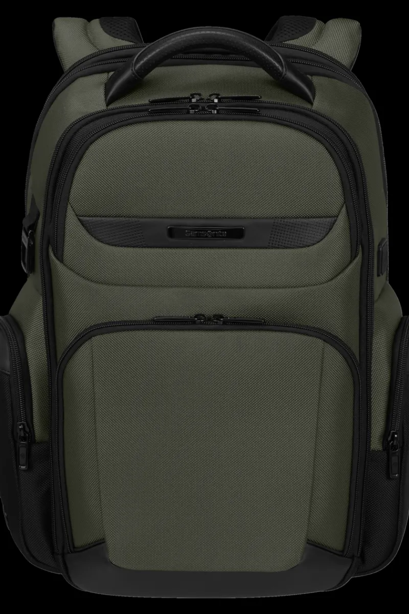 Samsonite Backpacks-PRO-DLX 6 Backpack Expandable 15.6" - Green