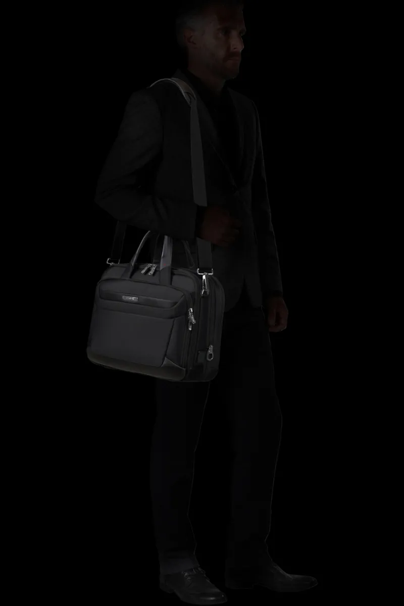 Samsonite Briefcases-PRO-DLX 6 Briefcase 15.6" - Black