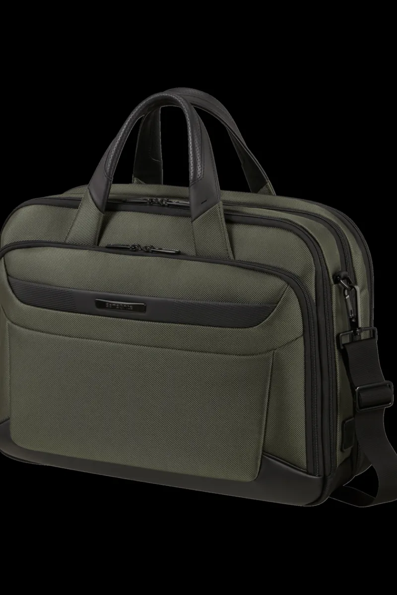 Samsonite Briefcases-PRO-DLX 6 Briefcase 15.6" - Green