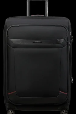 Samsonite Spinner (4 Wheel) | Softside Luggage-PRO-DLX 6 TRVL Spinner Expandable (4 wheels) 67cm - Black