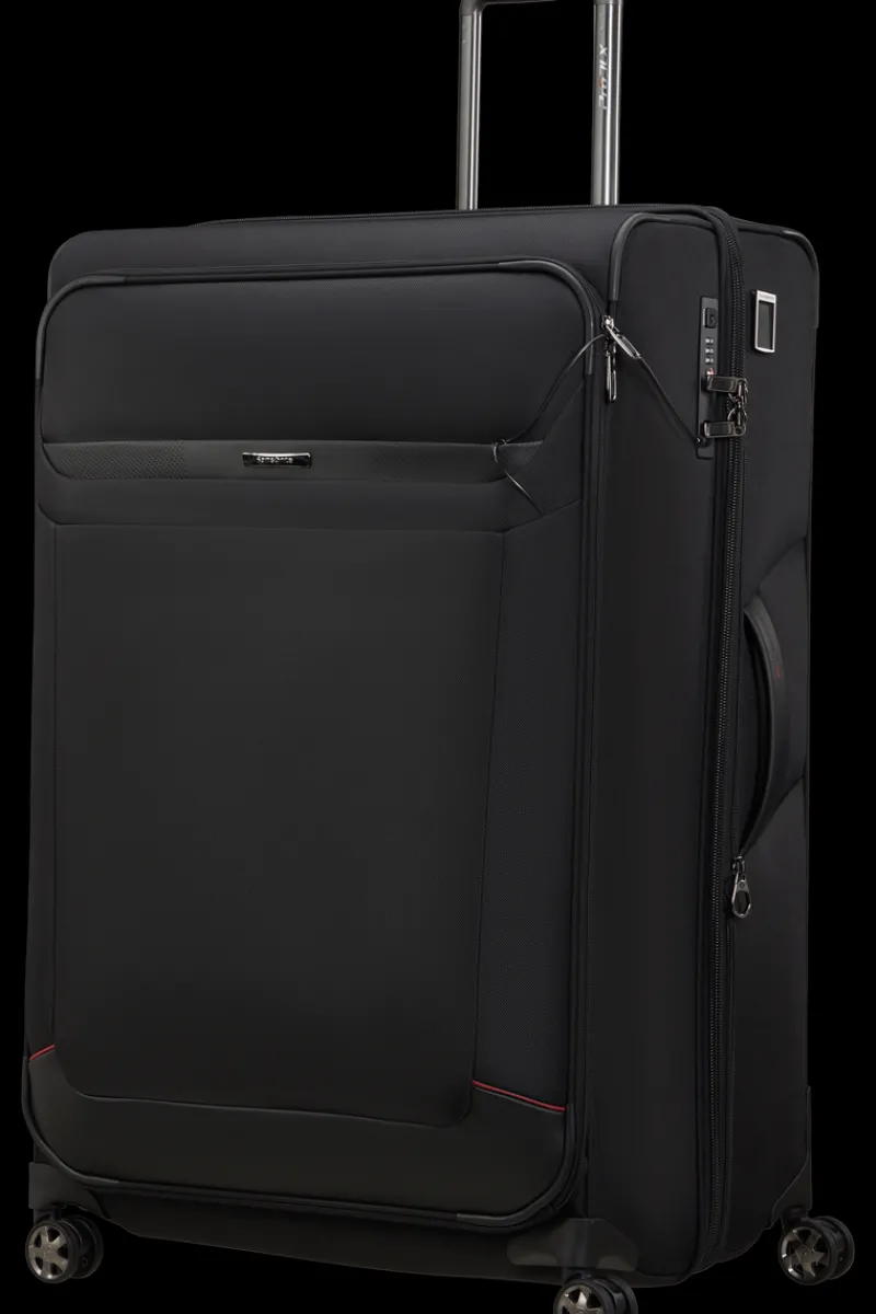 Samsonite Spinner (4 Wheel) | Softside Luggage-PRO-DLX 6 TRVL Spinner Expandable (4 wheels) 84cm - Black