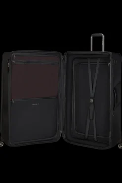 Samsonite Spinner (4 Wheel) | Softside Luggage-PRO-DLX 6 TRVL Spinner Expandable (4 wheels) 84cm - Black