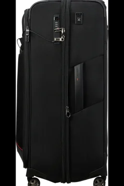 Samsonite Spinner (4 Wheel) | Softside Luggage-PRO-DLX 6 TRVL Spinner Expandable (4 wheels) 84cm - Black