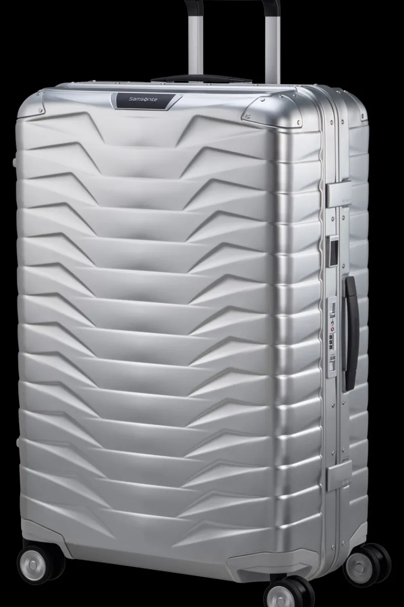Samsonite Spinner (4 Wheel) | Hardside Luggage-PROXIS ALU Spinner (4 wheels) 76cm - Aluminium