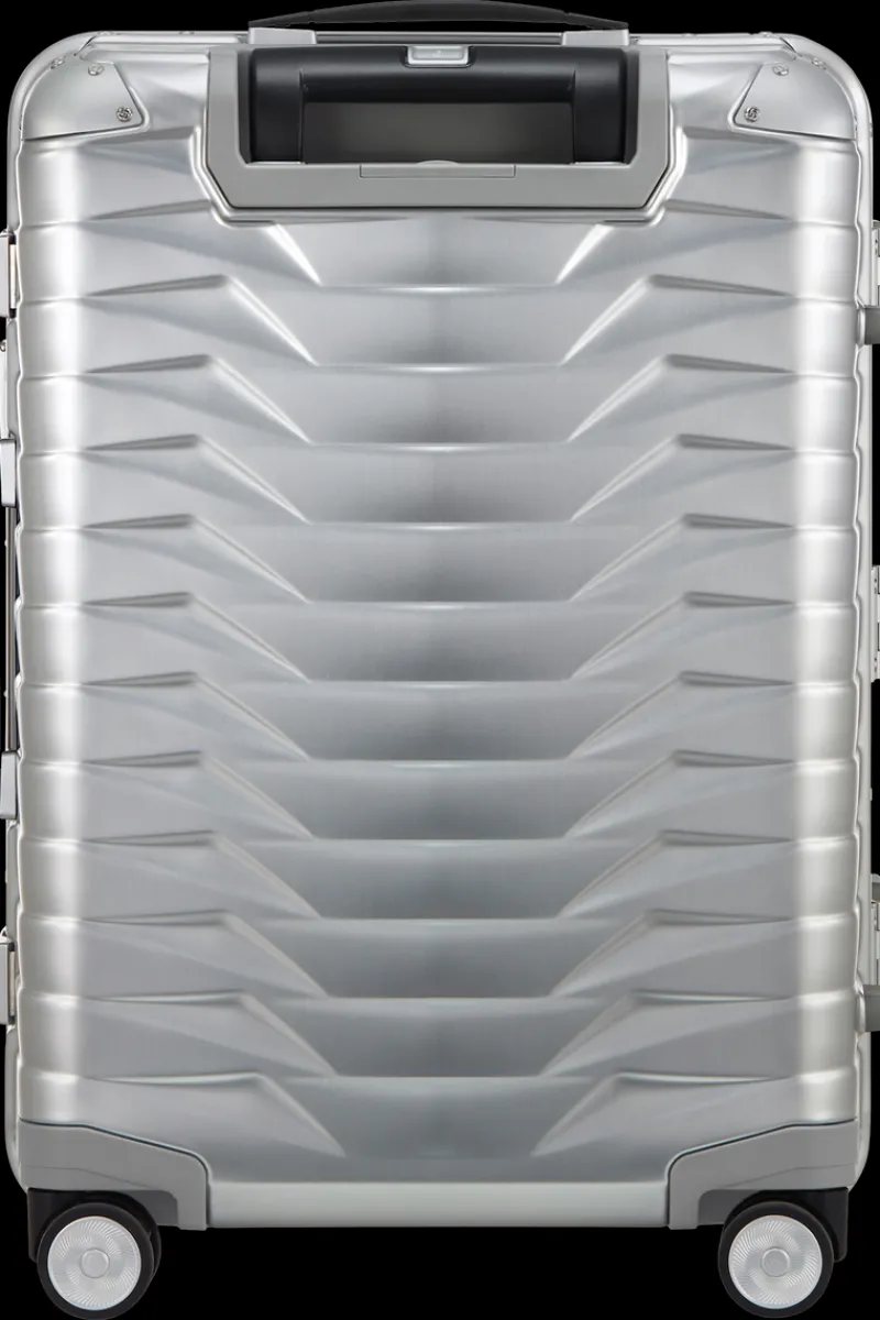 Samsonite Spinner (4 Wheel) | Hardside Luggage-PROXIS ALU Spinner (4 wheels) 55cm - Aluminium