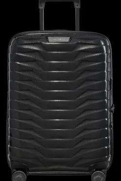 Samsonite Spinner (4 Wheel) | Hardside Luggage-PROXIS 55cm (20/23cm) Spinner Expandable (4 wheels) - Black