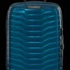 Samsonite Spinner (4 Wheel) | Lightweight Luggage-PROXIS 55cm (23/26cm) Spinner Expandable (4 wheels) - Petrol Blue