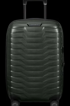 Samsonite Spinner (4 Wheel) | Lightweight Luggage-PROXIS 55cm (23/26cm) Spinner Expandable (4 Wheels) - Matt Climbing Ivy