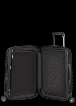Samsonite Spinner (4 Wheel) | Hardside Luggage-PROXIS 55cm (20/23cm) Spinner Expandable (4 wheels) - Black