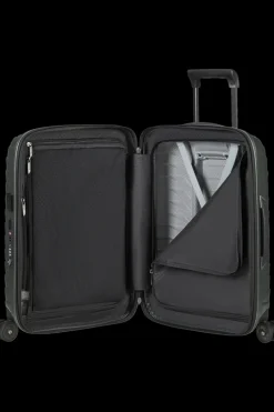 Samsonite Spinner (4 Wheel) | Lightweight Luggage-PROXIS 55cm (20/23cm) Spinner Expandable (4 Wheels) - Matt Climbing Ivy