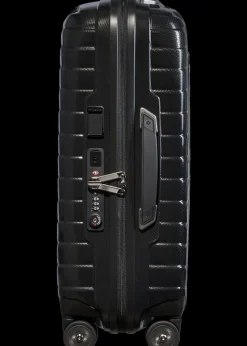 Samsonite Spinner (4 Wheel) | Hardside Luggage-PROXIS 55cm (20/23cm) Spinner Expandable (4 wheels) - Black