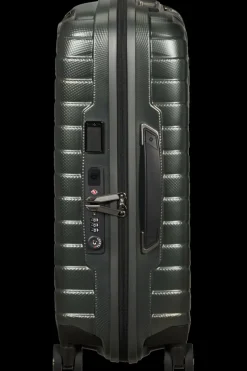 Samsonite Spinner (4 Wheel) | Lightweight Luggage-PROXIS 55cm (20/23cm) Spinner Expandable (4 Wheels) - Matt Climbing Ivy