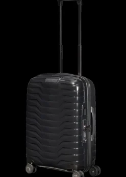Samsonite Spinner (4 Wheel) | Hardside Luggage-PROXIS 55cm (20/23cm) Spinner Expandable (4 wheels) - Black