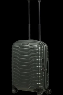 Samsonite Spinner (4 Wheel) | Lightweight Luggage-PROXIS 55cm (20/23cm) Spinner Expandable (4 Wheels) - Matt Climbing Ivy