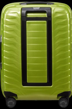 London Luggage Spinner (4 Wheel) | Hardside Luggage-PROXIS 55cm (20/23cm) Spinner Expandable (4 wheels) - Lime