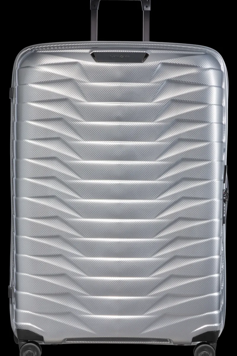 Samsonite Spinner (4 Wheel) | Lightweight Luggage-PROXIS Spinner (4 wheels) 81cm - Silver