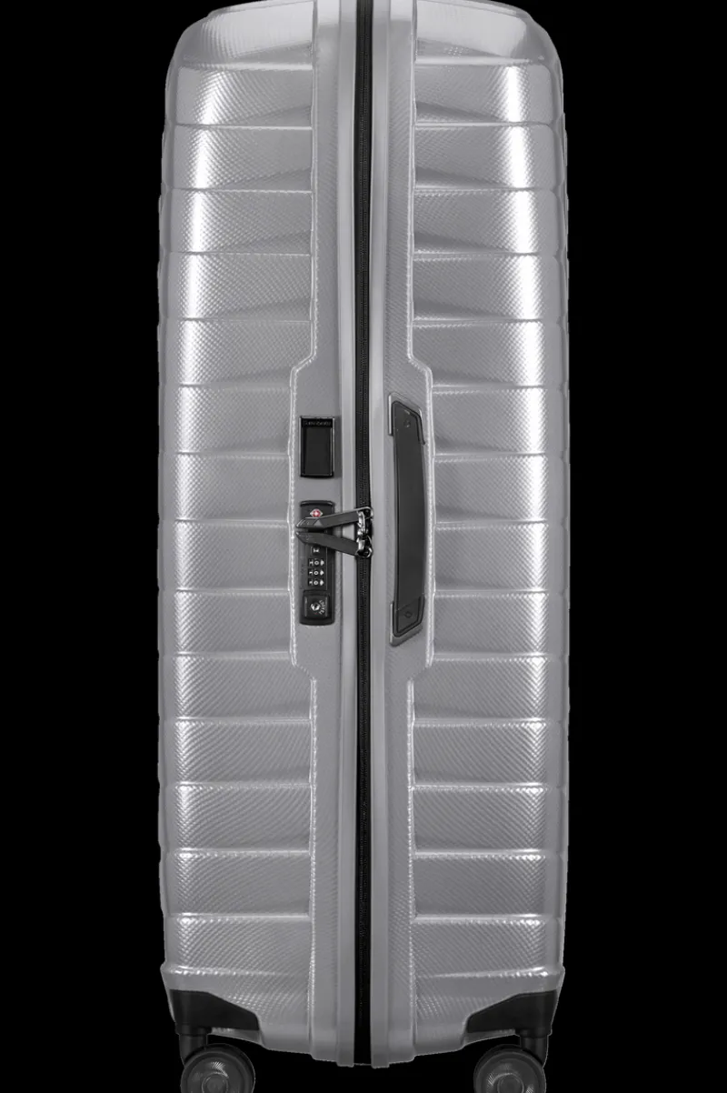 Samsonite Spinner (4 Wheel) | Lightweight Luggage-PROXIS Spinner (4 Wheels) 86cm - Silver