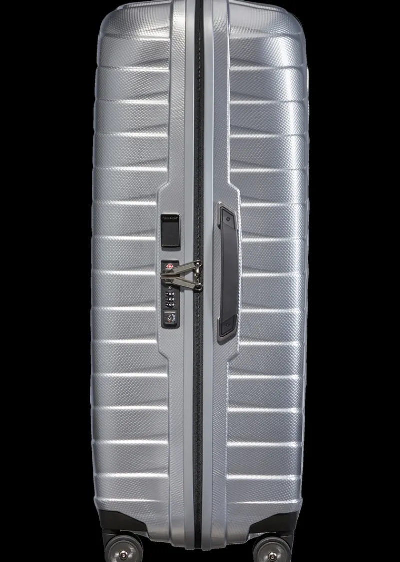 Samsonite Spinner (4 Wheel) | Lightweight Luggage-PROXIS Spinner (4 wheels) 81cm - Silver