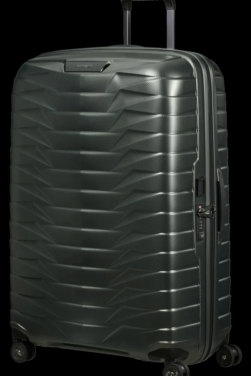 Samsonite Spinner (4 Wheel) | Lightweight Luggage-PROXIS Spinner (4 Wheels) 81cm - Matt Climbing Ivy