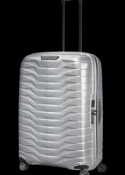 Samsonite Spinner (4 Wheel) | Lightweight Luggage-PROXIS Spinner (4 wheels) 81cm - Silver