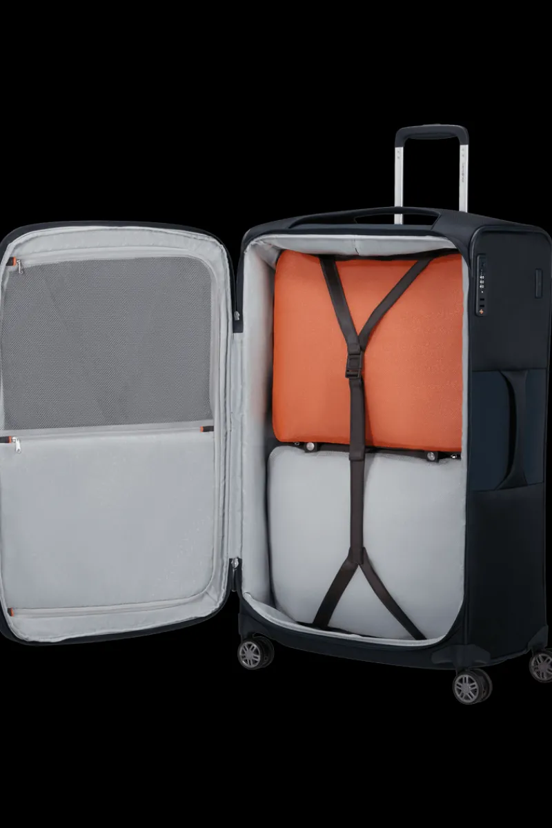 Samsonite Spinner (4 Wheel) | Lightweight Luggage-Re-Lite 78cm Spinner Expandable (4 wheels) - Midnight Blue