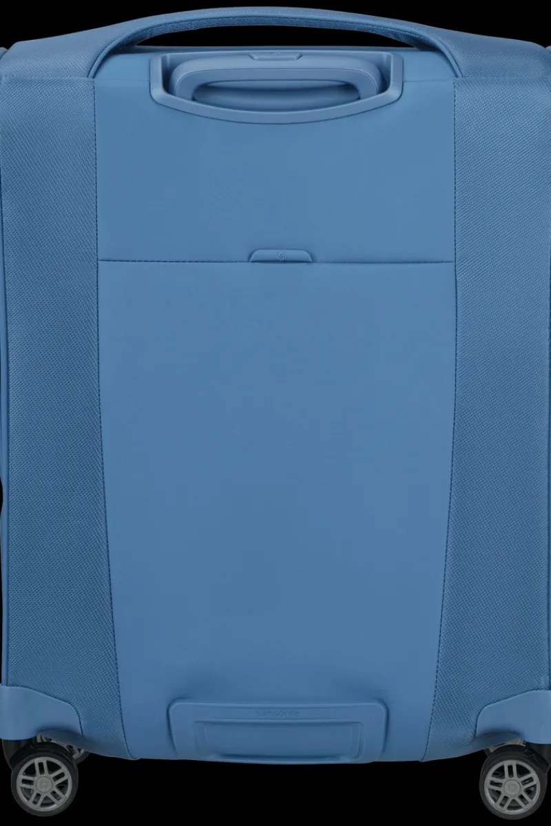 Samsonite Spinner (4 Wheel) | Lightweight Luggage-Re-Lite 55cm Spinner Expandable (4 wheels) - Capri Blue