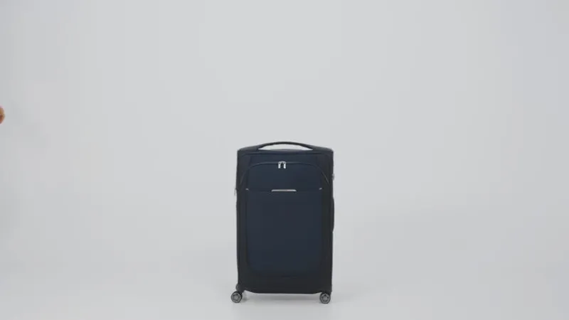 Samsonite Spinner (4 Wheel) | Lightweight Luggage-Re-Lite 78cm Spinner Expandable (4 wheels) - Capri Blue