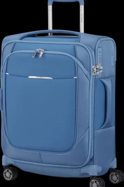 Samsonite Spinner (4 Wheel) | Lightweight Luggage-Re-Lite 55cm Spinner Expandable (4 wheels) - Capri Blue